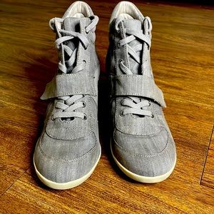 Limited A.S.H Bowie Wedge Sneaker Gray Size 41